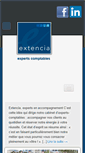 Mobile Screenshot of extencia.fr